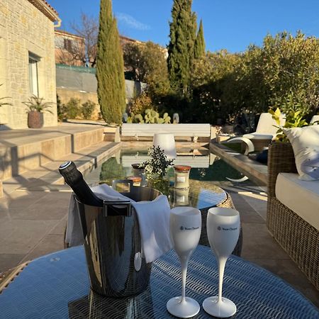 Casa Amor & Spa, Appartement Suite Jacuzzi & Piscine Chauffee Montfort-sur-Argens Exterior foto